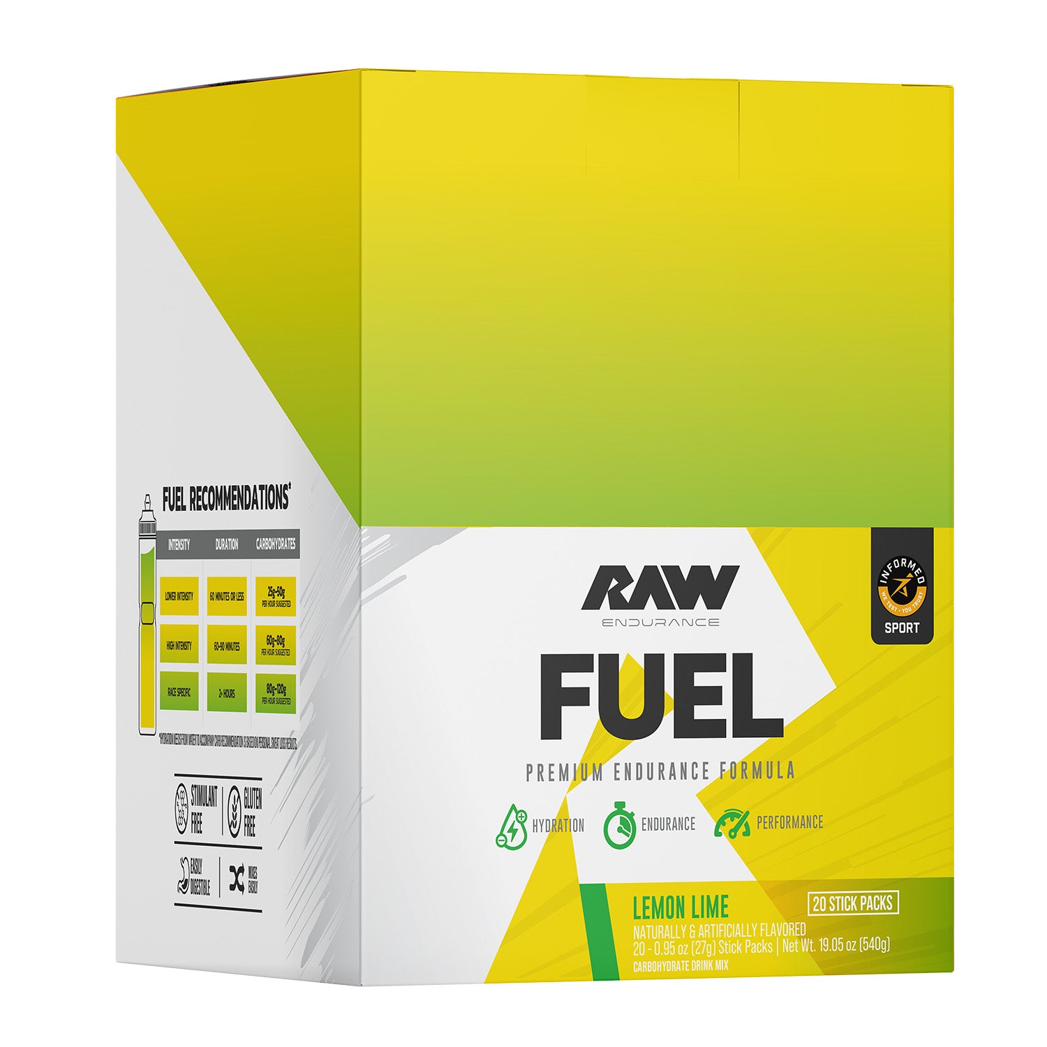 RAW Nutrition Fuel Premium Endurance