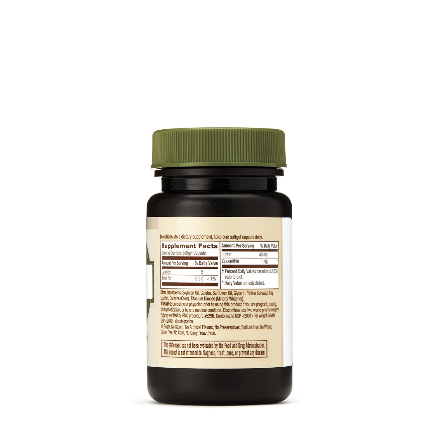 GNC Natural Brand™ Lutein 40 mg