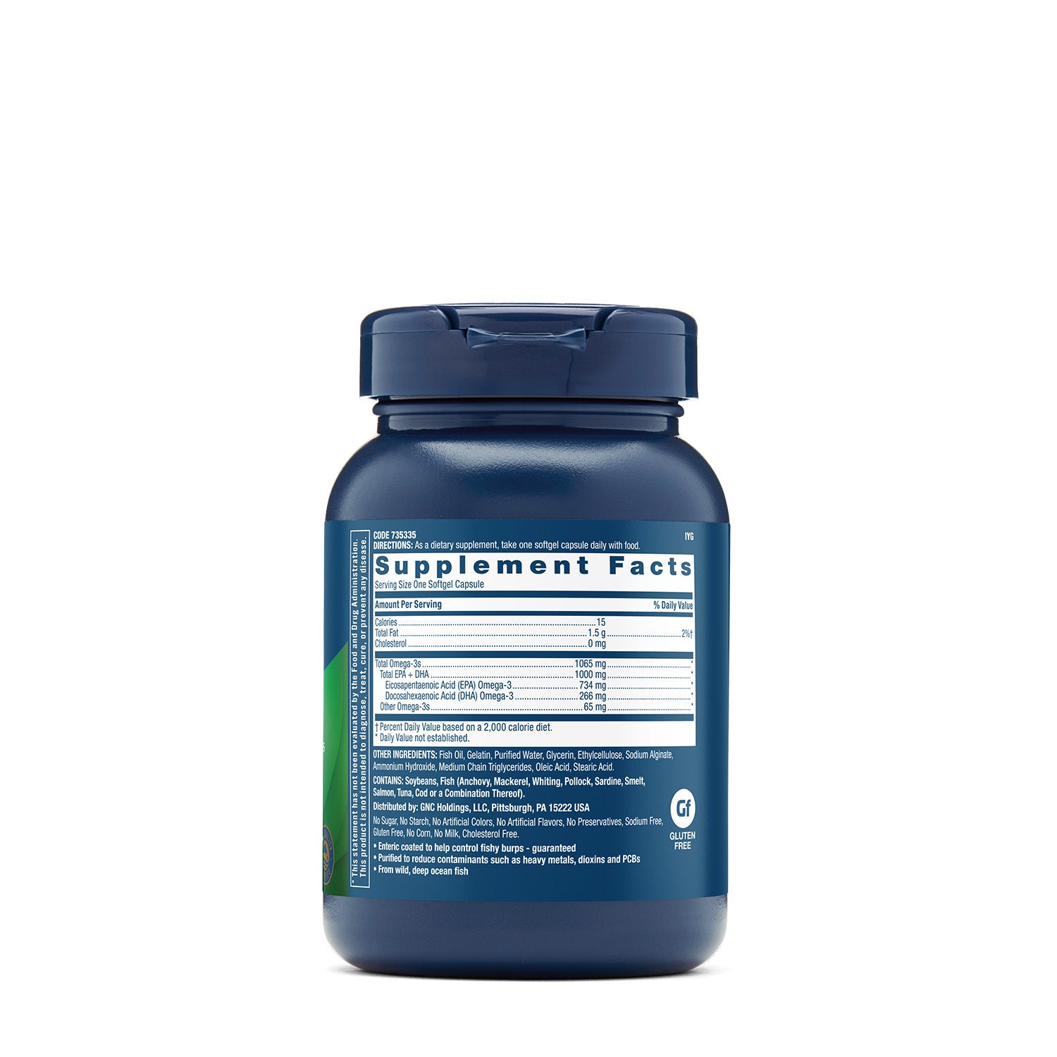 GNC Triple Strength Fish Oil 1000 mg