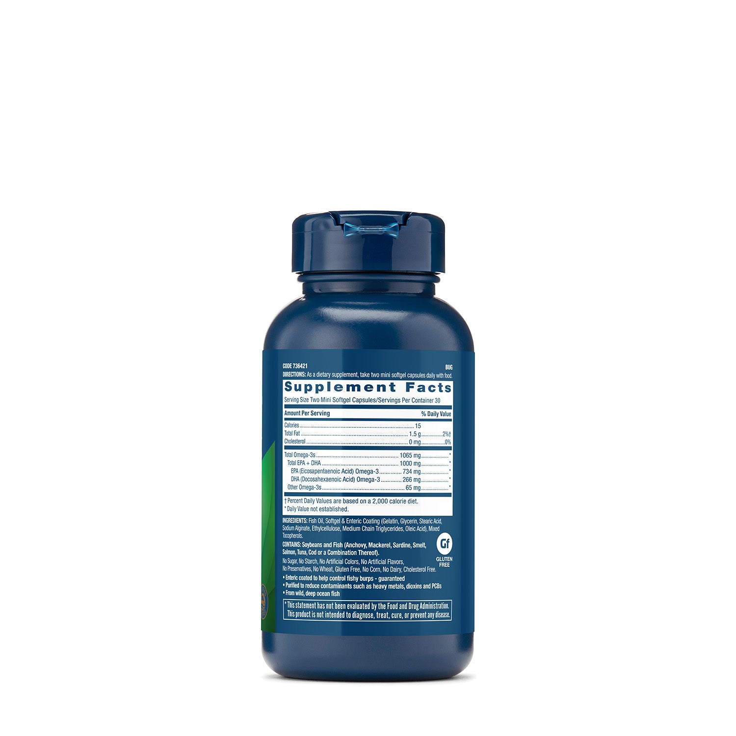 GNC Triple Strength Fish Oil Mini 1000 mg