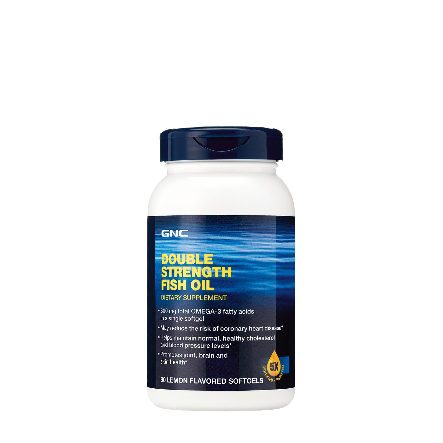 GNC Double Strength Fish Oil 600 mg