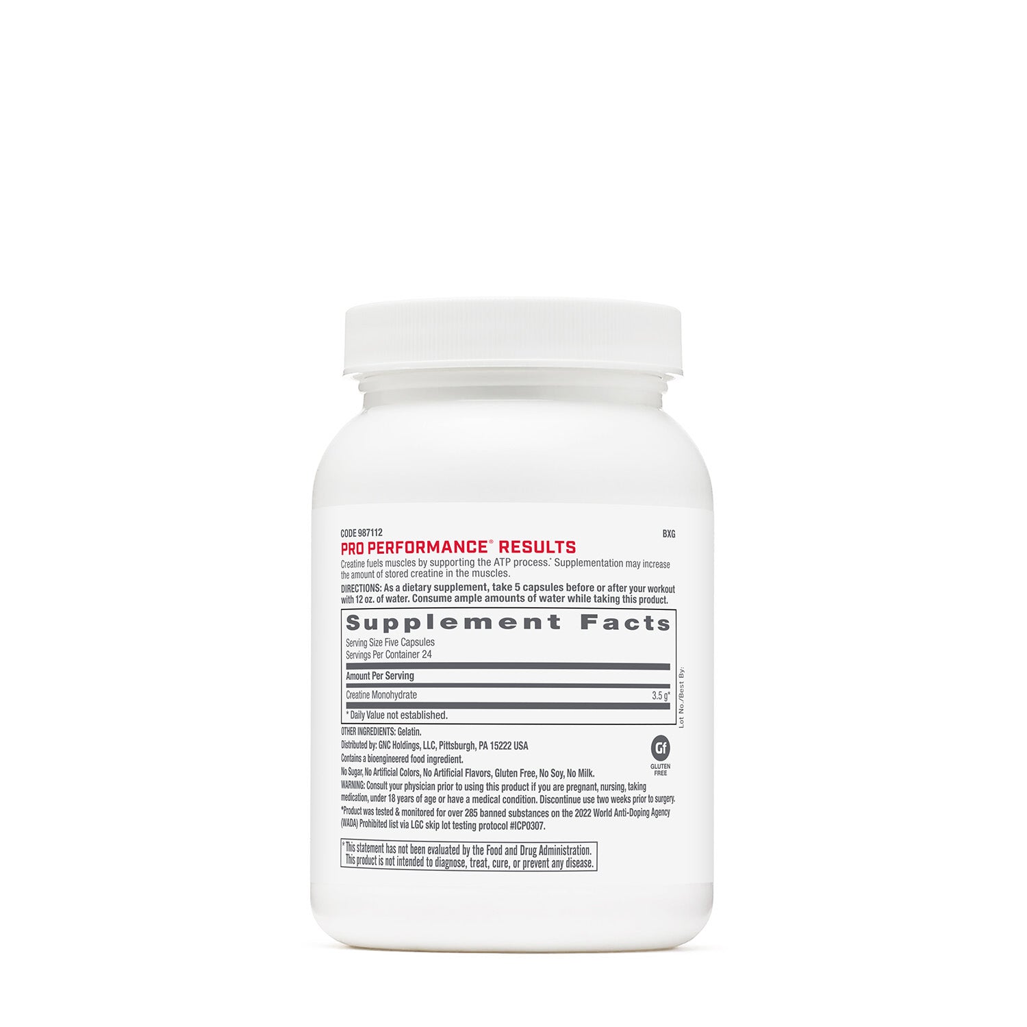 GNC Pro Performance® Creatine Monohydrate 3500 mg