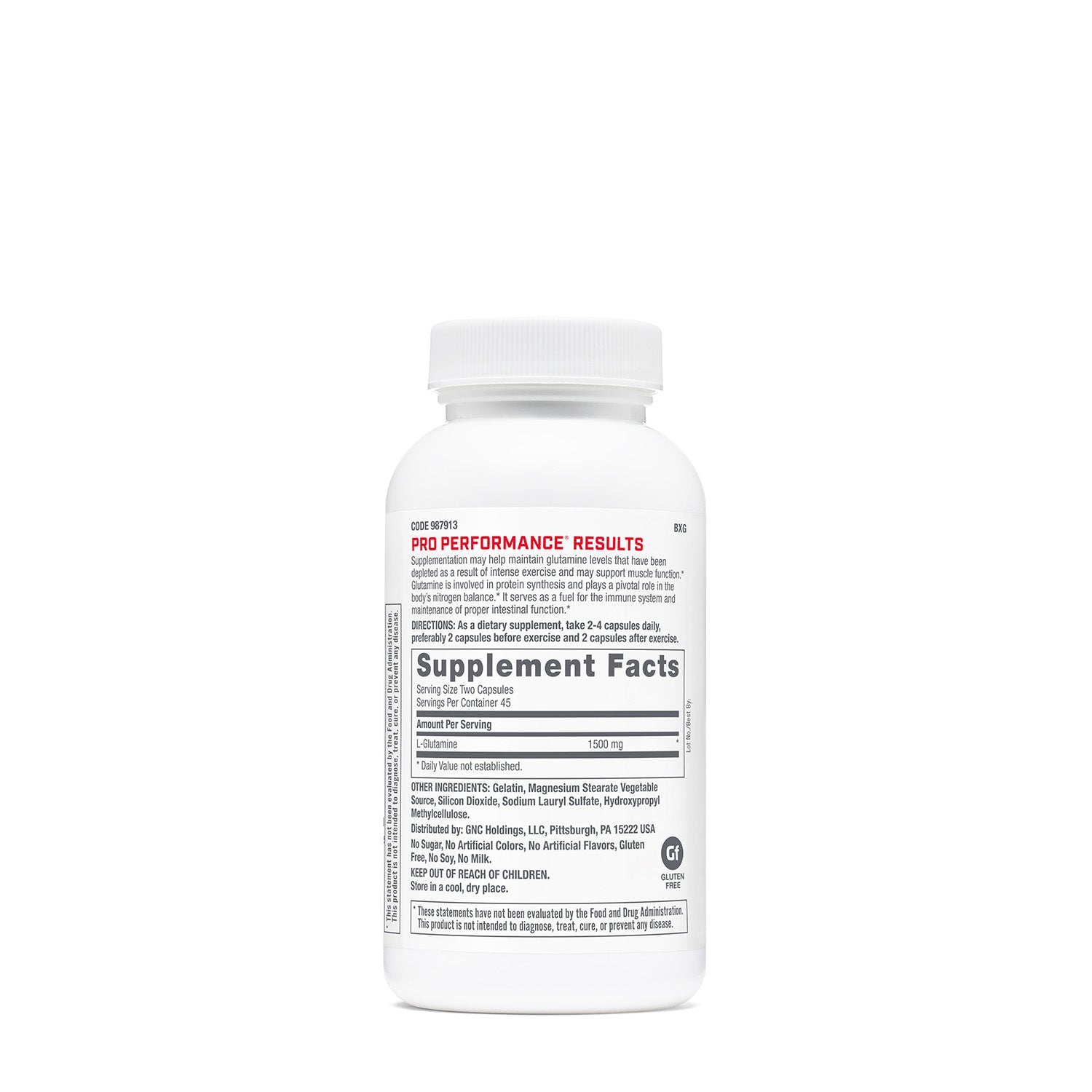 GNC Pro Performance® L-Glutamine 1500 mg