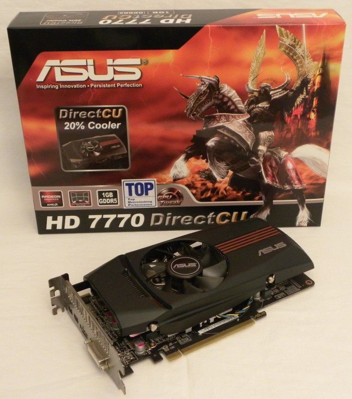 ASUS Radeon HD 7770 DirectCU TOP