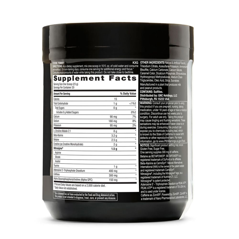 GNC Beyond Raw® LIT AF™ Pre-Workout