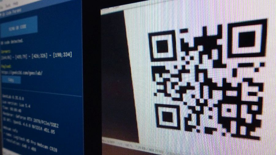 GeeXLab - QR Code Reader and Generator demo