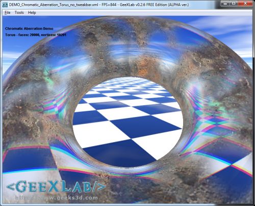 GLSL Shader library effect