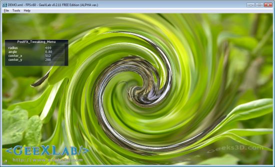 GLSL Shader library effect