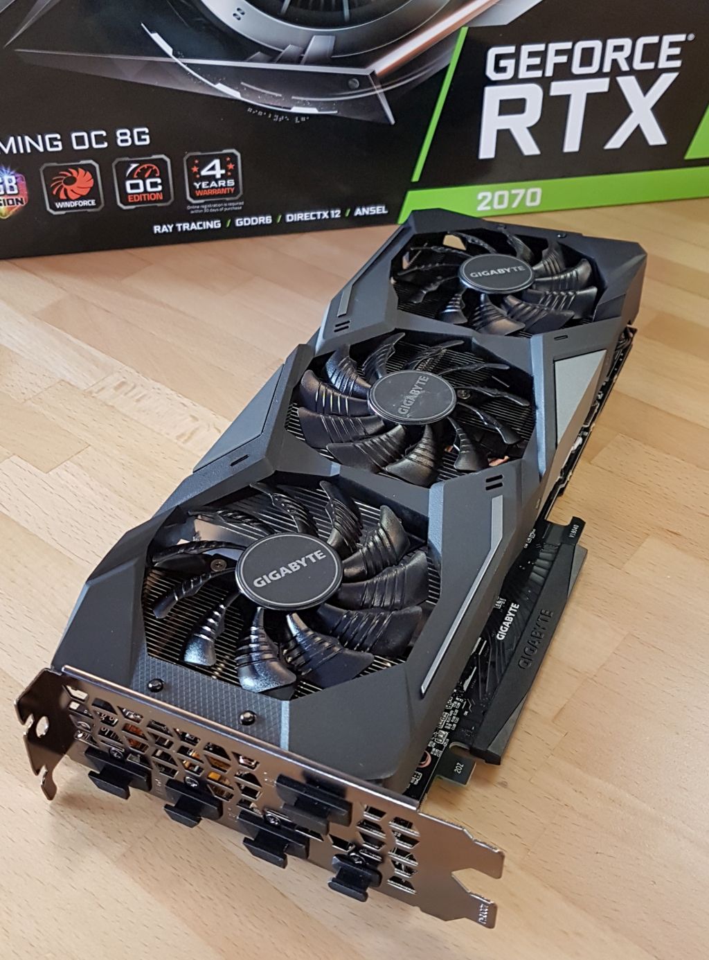 GIGABYTE GeForce RTX 2070 Gaming OC 8GB GDDR6