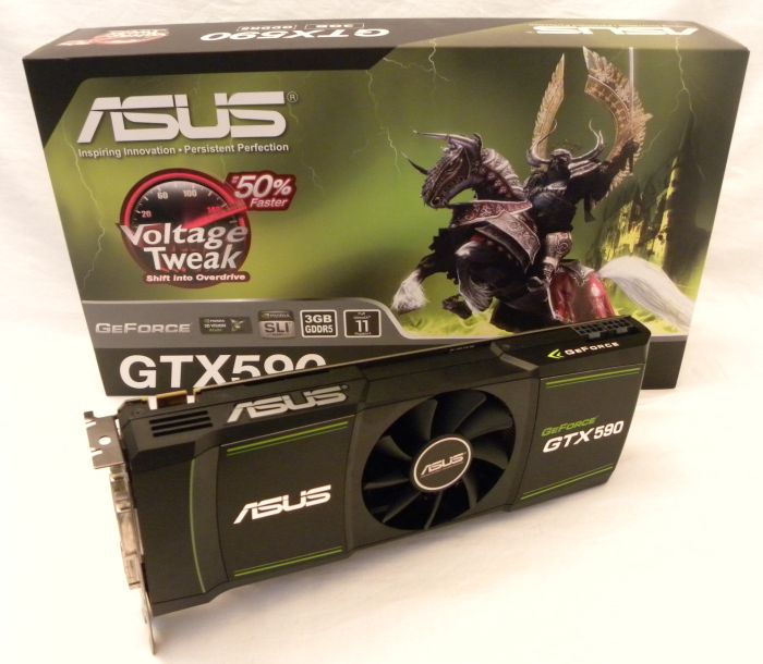 ASUS GeForce GTX 590 Dual-GPU Graphics Card