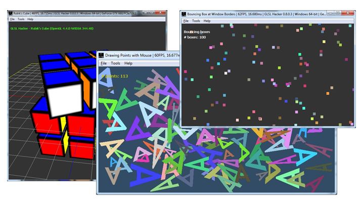 GLSL Hacker demos for Beginners