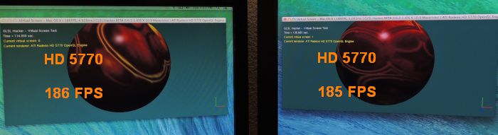 GLSL Hacker, virtual screen demo under Mac OS X Mavericks