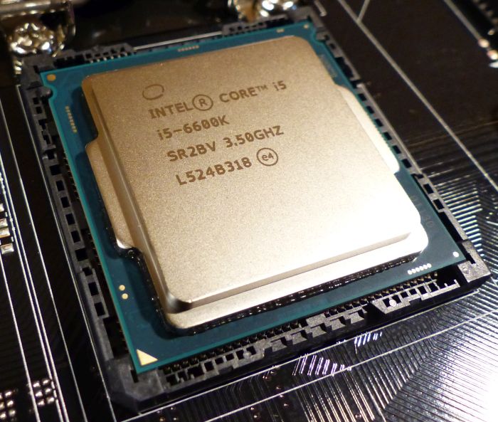 Intel Core i5 6600K CPU