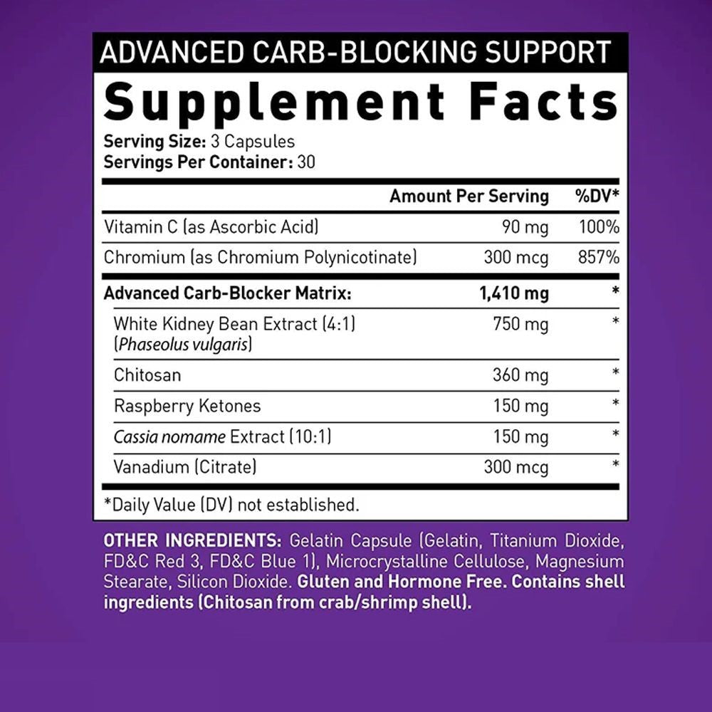 Isatori Blocker x7™ Carb Inhibitor