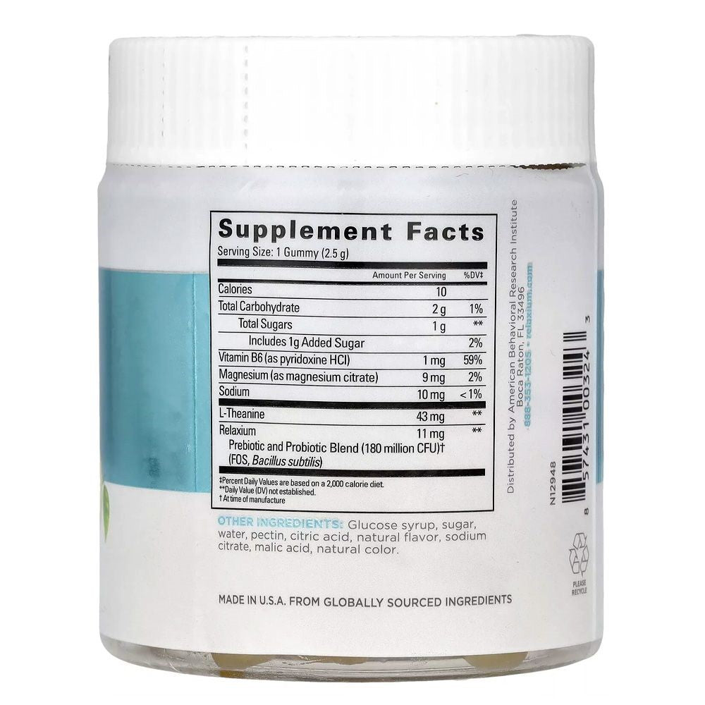 Relaxium® Calm Gummies with Probiotics + Prebiotics