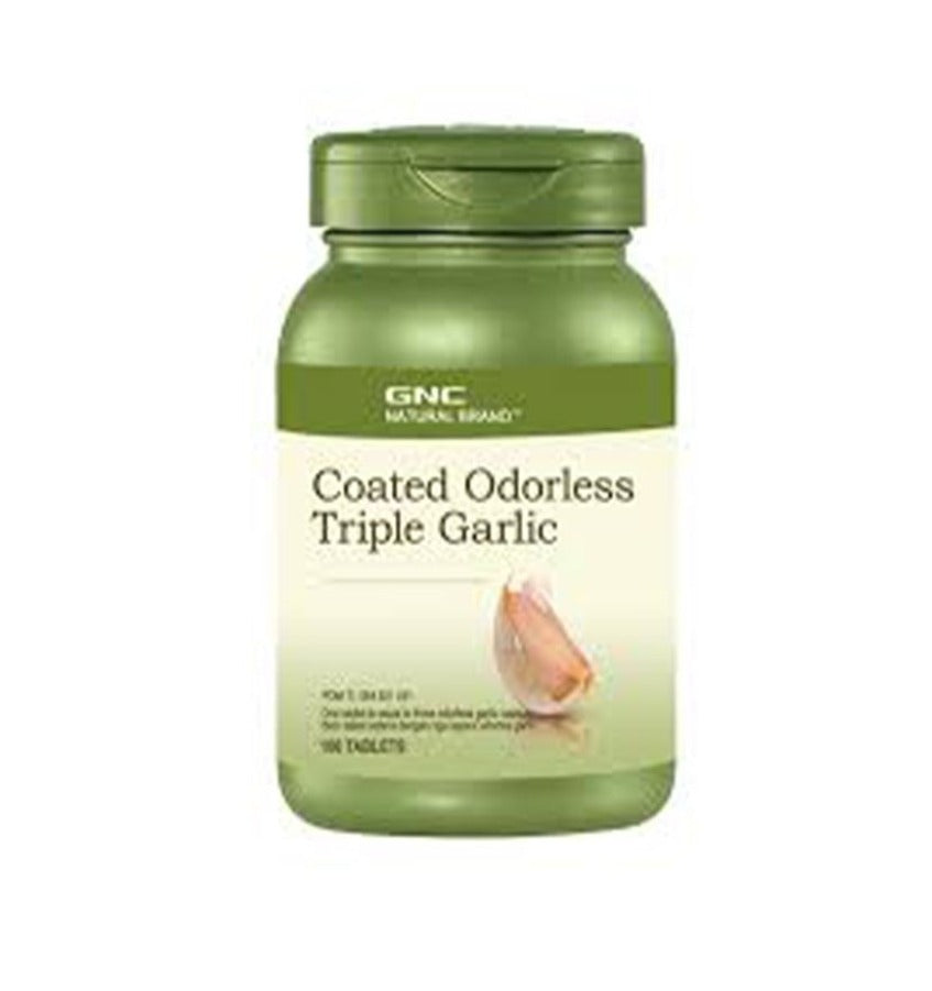GNC Herbal Plus® Coated Odorless Triple Garlic